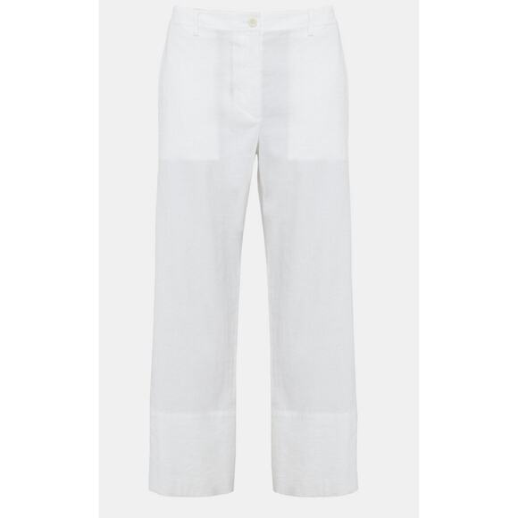 Theory Organic Crunch Linen Fluid Pant - Picture 4 of 13